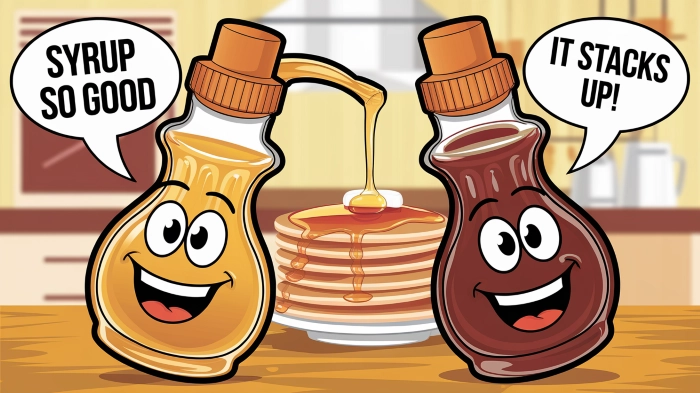 The Sweetest Syrup Puns That Stack Up Laughs