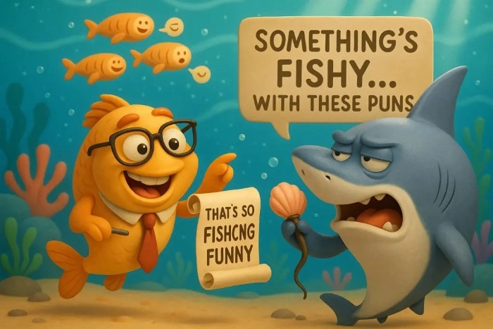 Quick One-Liner Fishing Puns