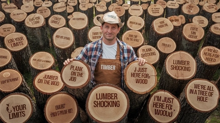 Silly and Cheesy Wood Puns