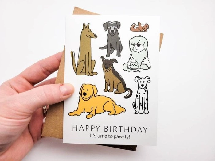 Dog Birthday Puns Greeting Cards