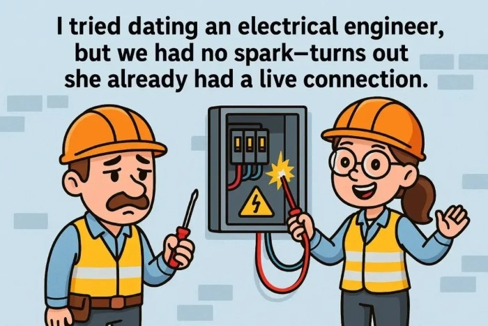 Romantic Engineering Puns