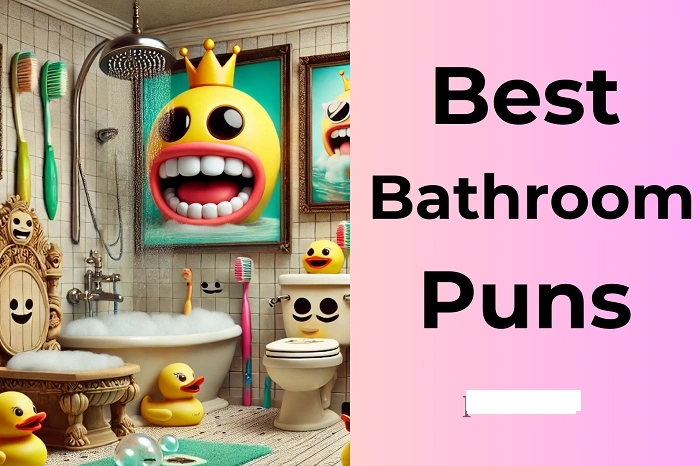 Silly and Cheesy Bathroom Puns