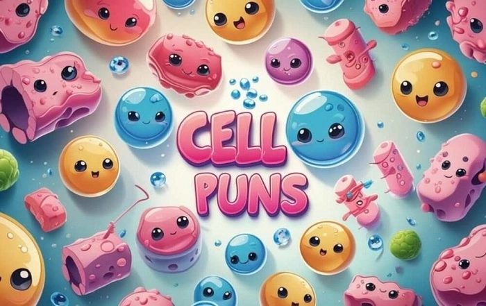 Silly and Cheesy Cell Puns