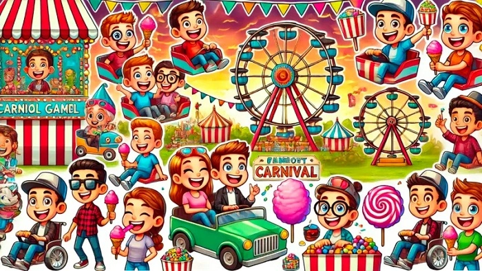 Romantic Carnival Puns