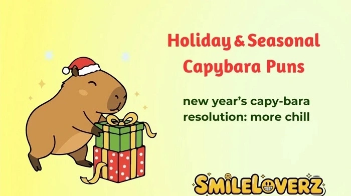 Best Capybara Caption Puns (1)