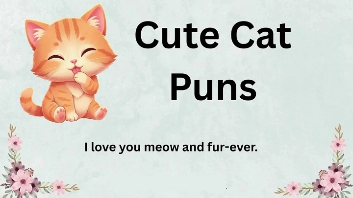Cute Cat Puns: Purrfect Wordplay to Make Your Day Meow-gical cute cat puns