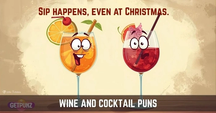 Daily Cocktail Puns