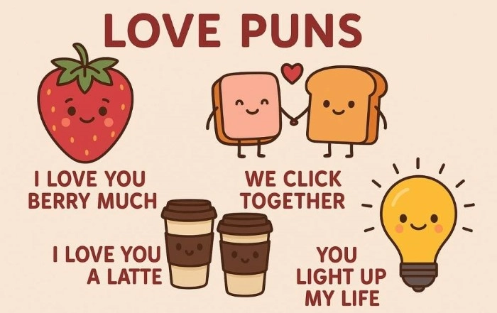 Daily “I Love You” Puns