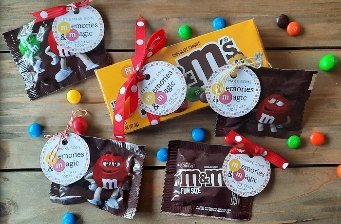 M&M Party & Gift Sayings