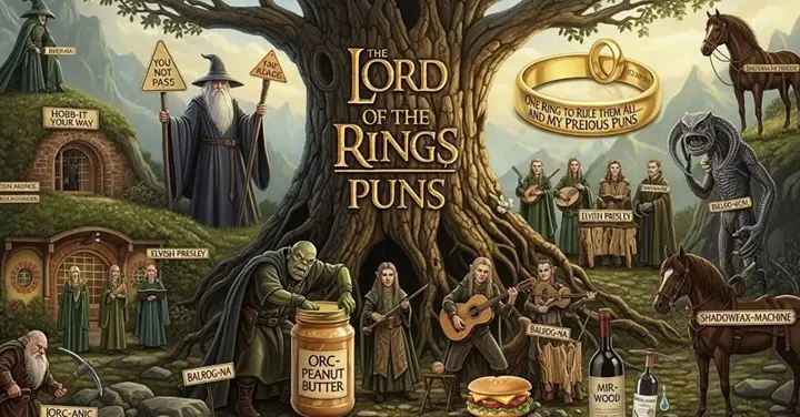 Lord of the Rings Puns: One Pun to Rule Them All Lord of the Rings Puns
