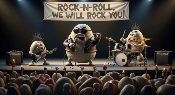 Motivational Rock and Roll Puns