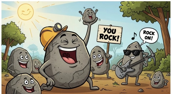 Romantic Rock and Roll Puns