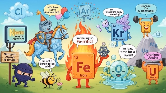 Quick Element One Liners That Are Scientifically Funny