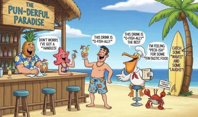 Bar Jokes (Silly and Creative). (1)
