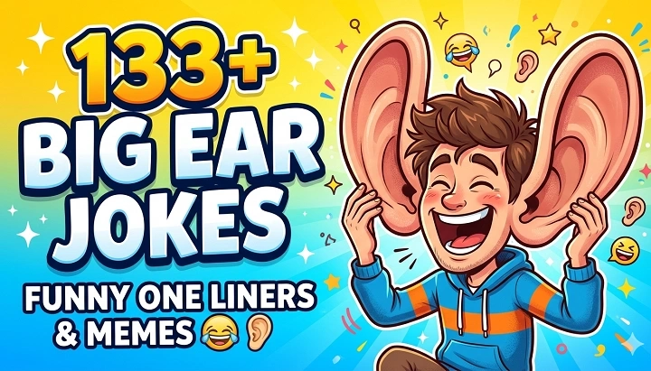 Big Ear Jokes: Funny, Kind, and Playful Humor About Listening big ear jokes (1)