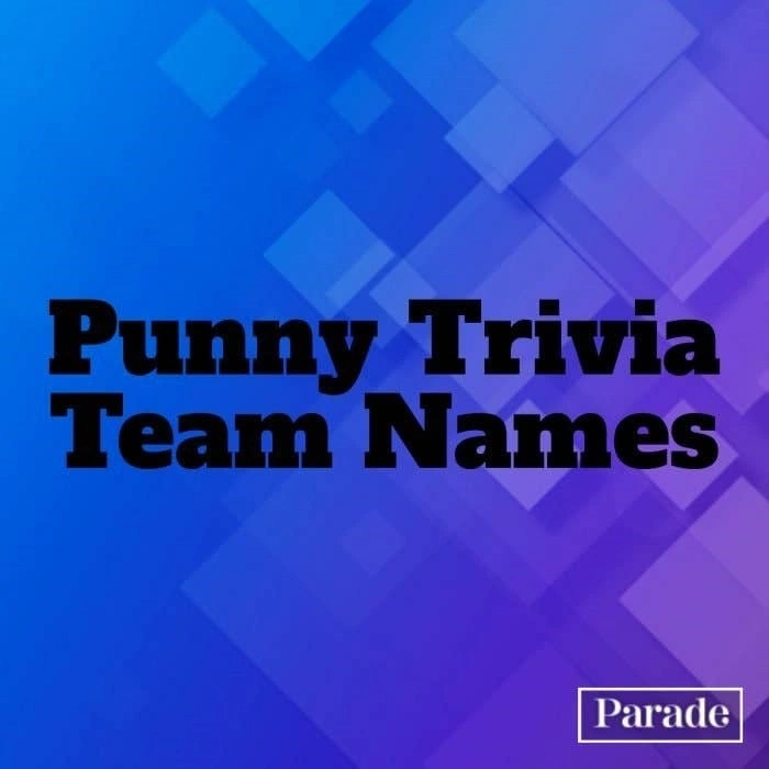 Best Trivia Team Name Puns