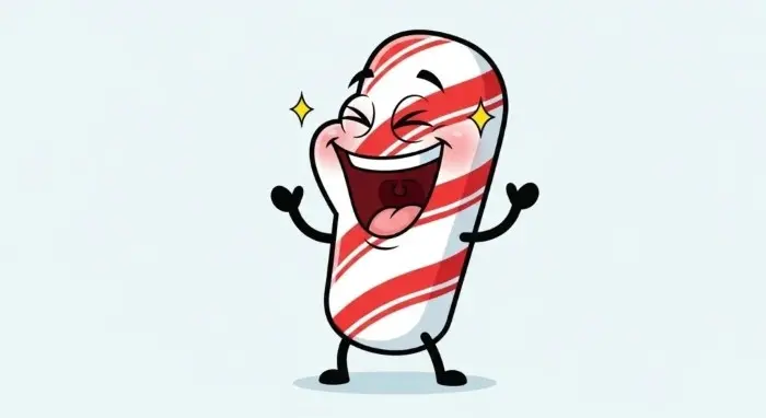 Candy Cane Puns for Christmas Cards