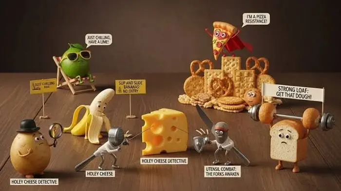 Cute Food One-Liners