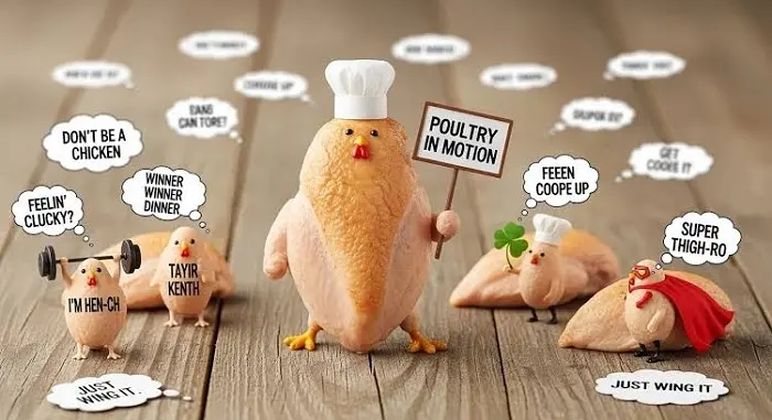 Funny Chicken Food Puns