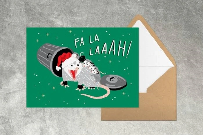 Funny Christmas Card Pun Names