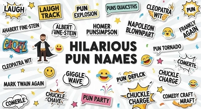 Funny Pun Names for Kids