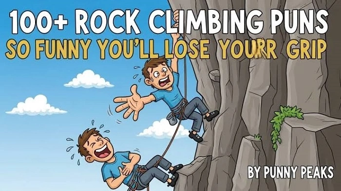 Funny Rock Climbing Pun Names