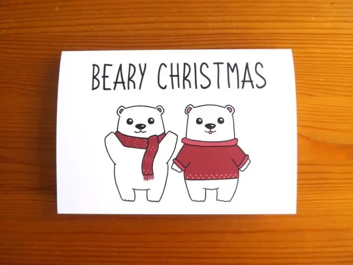 Polar Bear Puns for Winter Cards