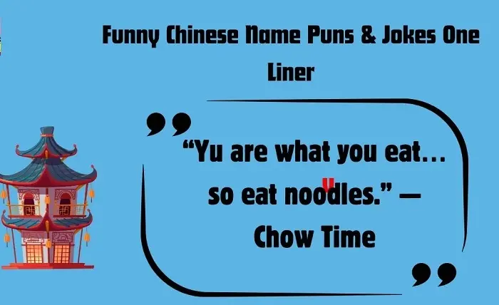 Funny Chinese Pun Names