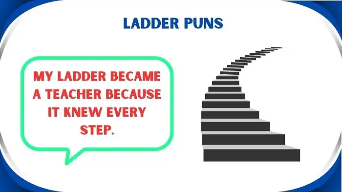 Funny Ladder Pun Names